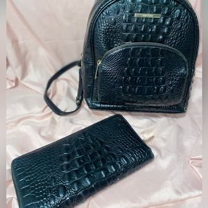 BRAHMIN hand purse and backpack